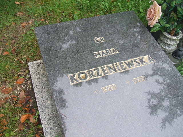 Maria Korzeniewska 1923 Krosno Odrzańskie - Grobonet - Wyszukiwarka osób pochowanych