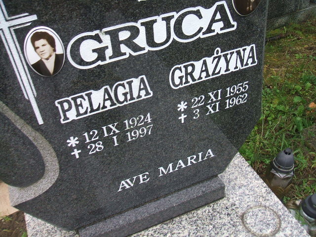 Grażyna Gruca 1955 Krosno Odrzańskie - Grobonet - Wyszukiwarka osób pochowanych