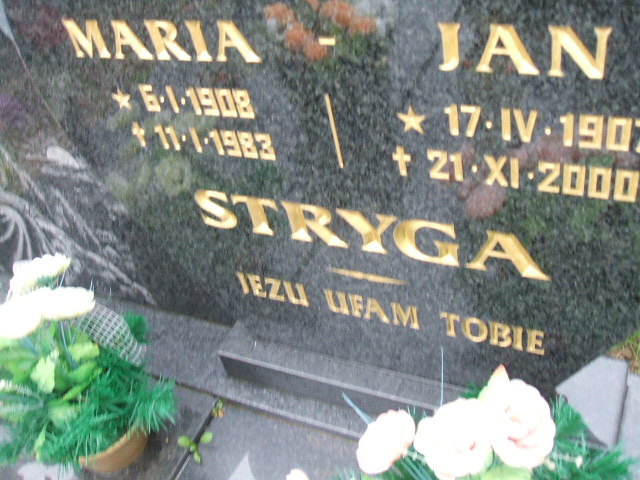 Maria Stryga 1908 Krosno Odrzańskie - Grobonet - Wyszukiwarka osób pochowanych