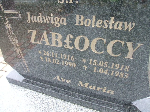 Bolesław Zabłocki 1918 Krosno Odrzańskie - Grobonet - Wyszukiwarka osób pochowanych