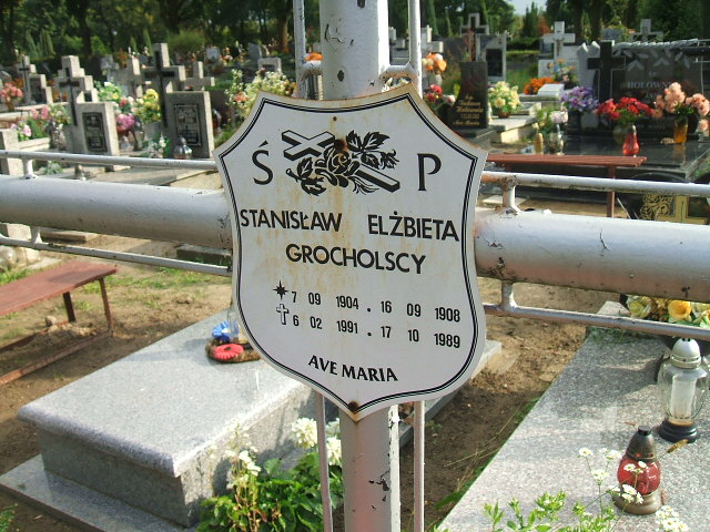 Elżbieta Grocholska 1908 Krosno Odrzańskie - Grobonet - Wyszukiwarka osób pochowanych