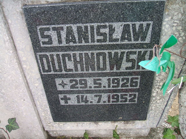 Stanisław Duchnowski 1926 Krosno Odrzańskie - Grobonet - Wyszukiwarka osób pochowanych