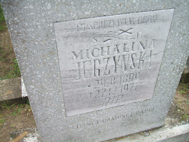 Michalina Jerzyńska 1899 Krosno Odrzańskie - Grobonet - Wyszukiwarka osób pochowanych