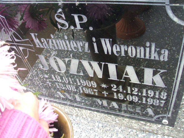 Kazimierz Jóźwiak 1909 Krosno Odrzańskie - Grobonet - Wyszukiwarka osób pochowanych