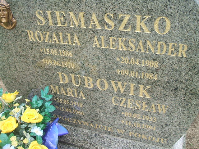 Maria Dubowik 1910 Krosno Odrzańskie - Grobonet - Wyszukiwarka osób pochowanych