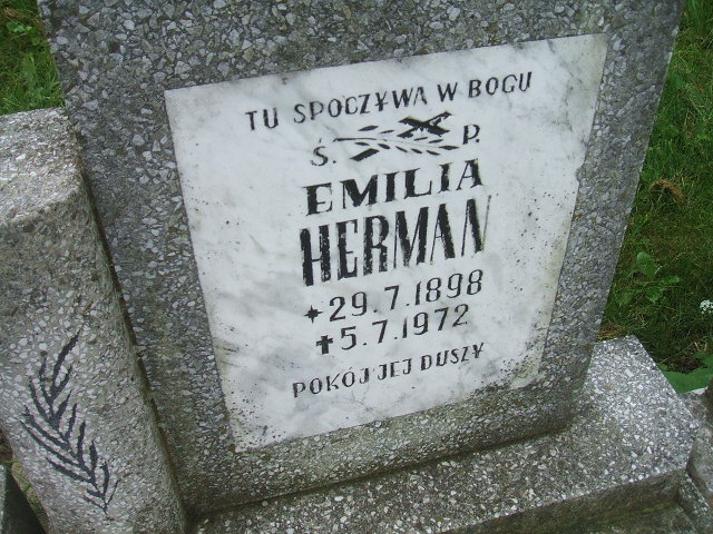 Emilia Herman 1898 Krosno Odrzańskie - Grobonet - Wyszukiwarka osób pochowanych