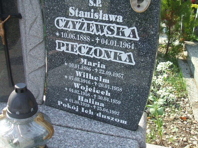 Wojciech Pieczonka 1958 Krosno Odrzańskie - Grobonet - Wyszukiwarka osób pochowanych