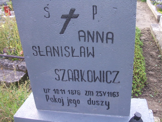 Stanisław Szarkowicz 1878 Krosno Odrzańskie - Grobonet - Wyszukiwarka osób pochowanych