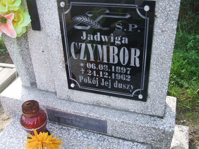 Jadwiga Czymbor 1897 Krosno Odrzańskie - Grobonet - Wyszukiwarka osób pochowanych