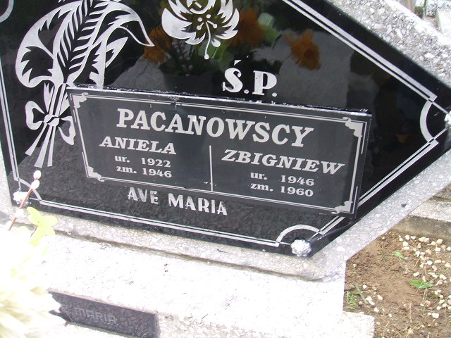 Zbigniew Pacanowski 1945 Krosno Odrzańskie - Grobonet - Wyszukiwarka osób pochowanych