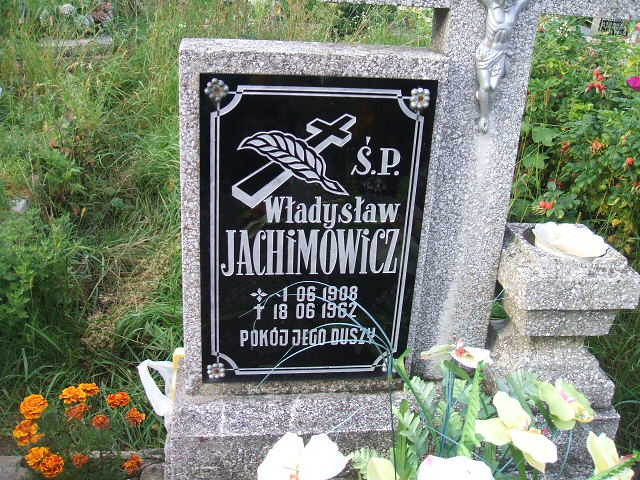 Władysław Jachimowicz 1908 Krosno Odrzańskie - Grobonet - Wyszukiwarka osób pochowanych