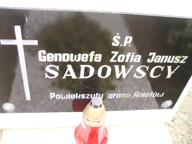 Genowefa Sadowska Krosno Odrzańskie - Grobonet - Wyszukiwarka osób pochowanych