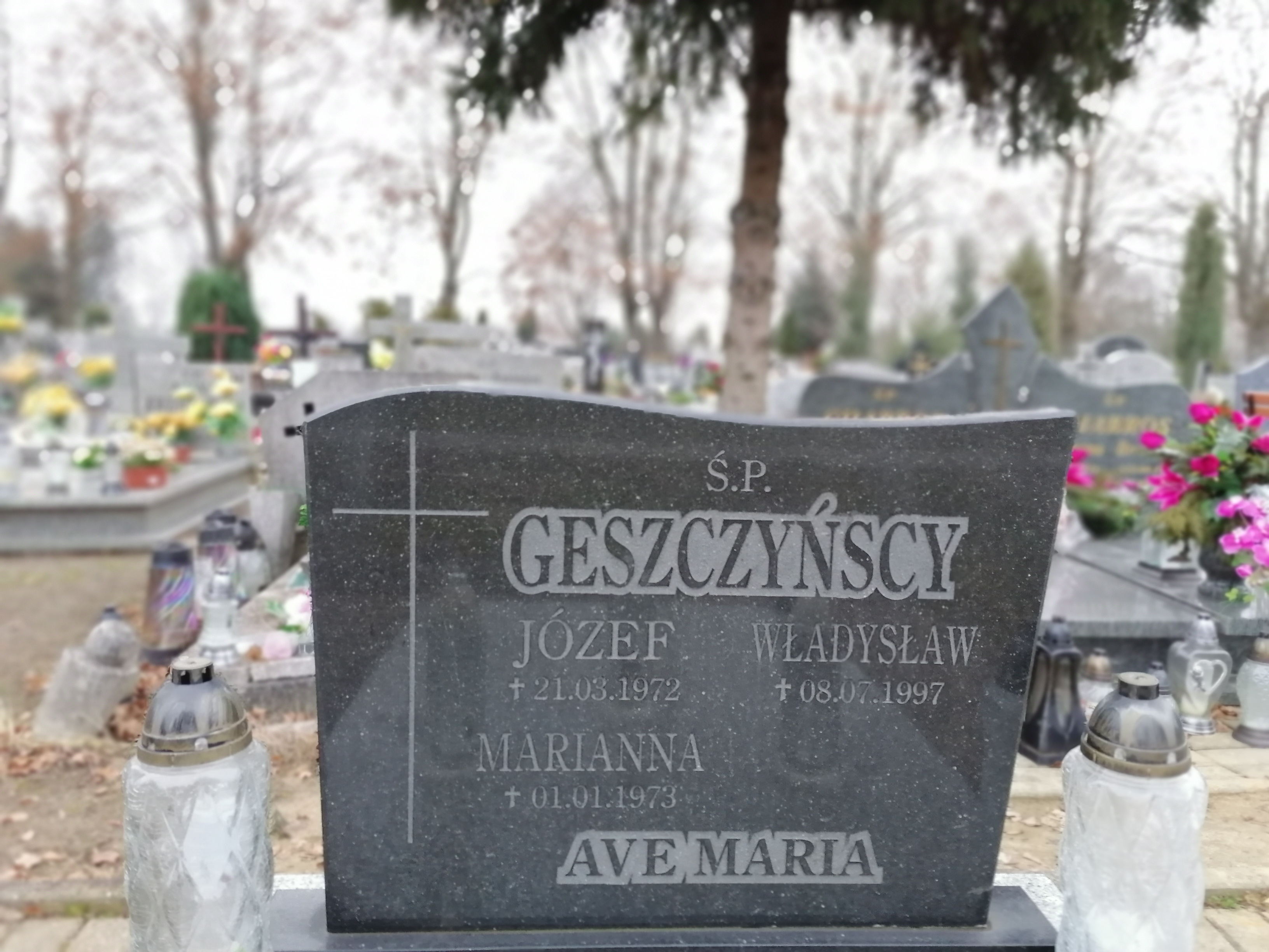 Józef Geszczyński 1889 Krosno Odrzańskie - Grobonet - Wyszukiwarka osób pochowanych