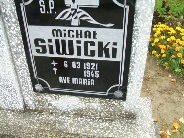 Michał Siwicki 1921 Krosno Odrzańskie - Grobonet - Wyszukiwarka osób pochowanych