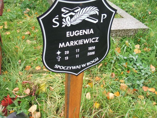 Maria Markiewicz 1897 Krosno Odrzańskie - Grobonet - Wyszukiwarka osób pochowanych