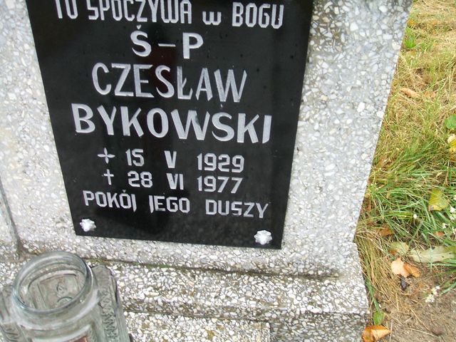 Franciszka Bykowska 1895 Krosno Odrzańskie - Grobonet - Wyszukiwarka osób pochowanych