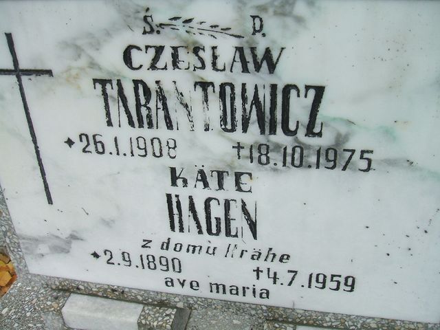 Kate Hagen 1890 Krosno Odrzańskie - Grobonet - Wyszukiwarka osób pochowanych