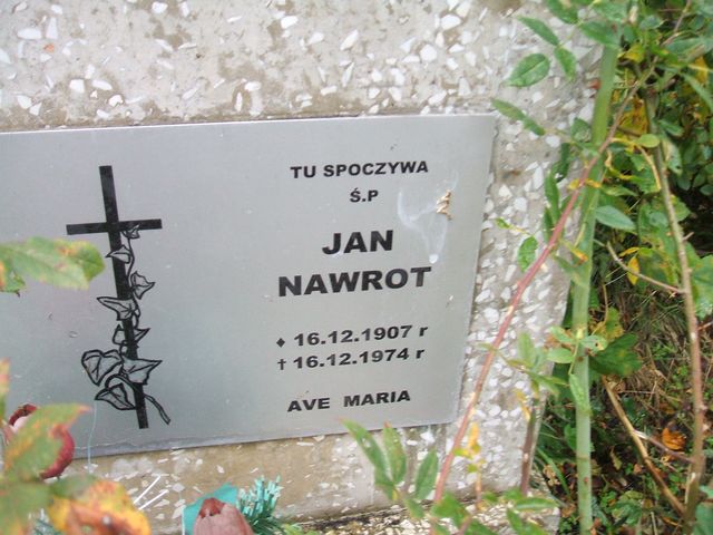 Jan Nawrot 1907 Krosno Odrzańskie - Grobonet - Wyszukiwarka osób pochowanych