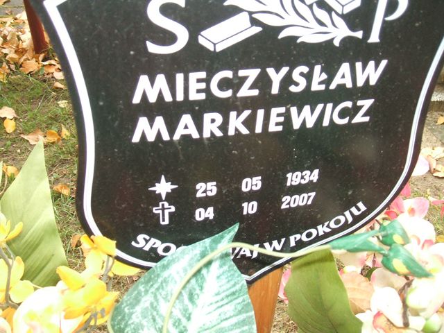 Mieczysław Markiewicz 1934 Krosno Odrzańskie - Grobonet - Wyszukiwarka osób pochowanych