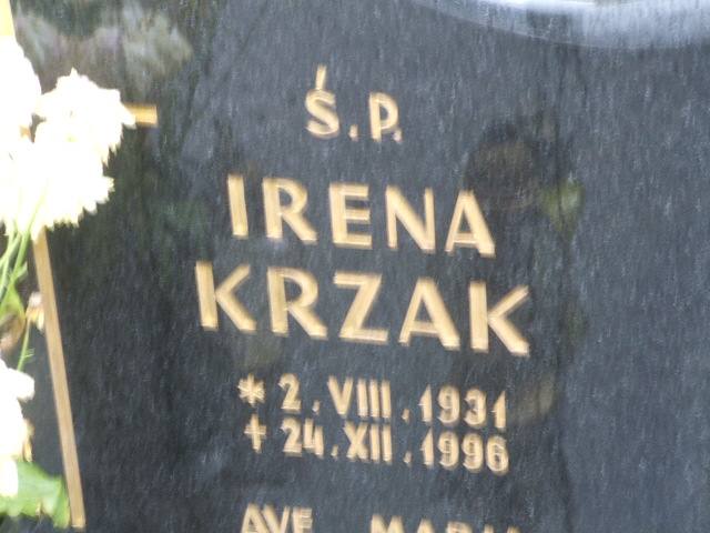 Józef Krzak 1918 Krosno Odrzańskie - Grobonet - Wyszukiwarka osób pochowanych