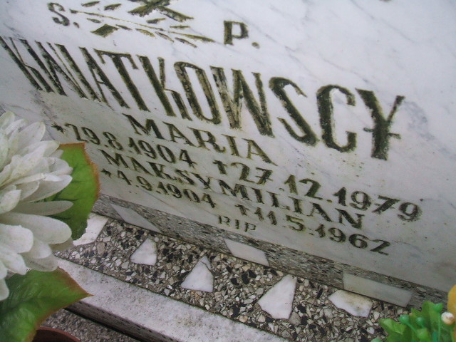 Maria Kwiatkowska 1904 Krosno Odrzańskie - Grobonet - Wyszukiwarka osób pochowanych