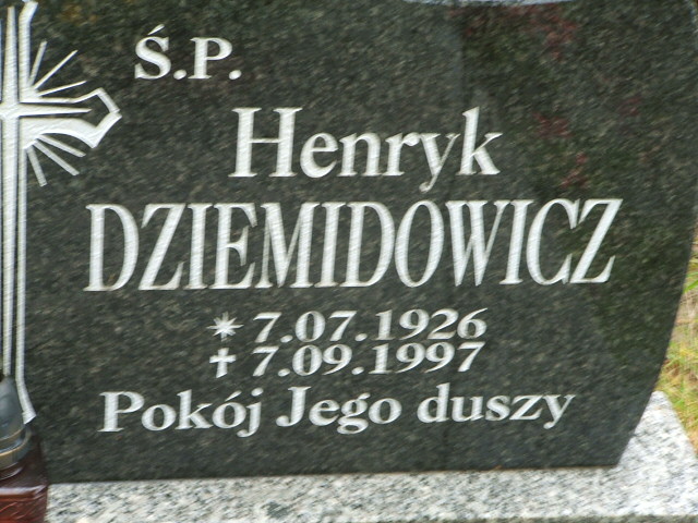 Janina Dziemidowicz 1930 Krosno Odrzańskie - Grobonet - Wyszukiwarka osób pochowanych