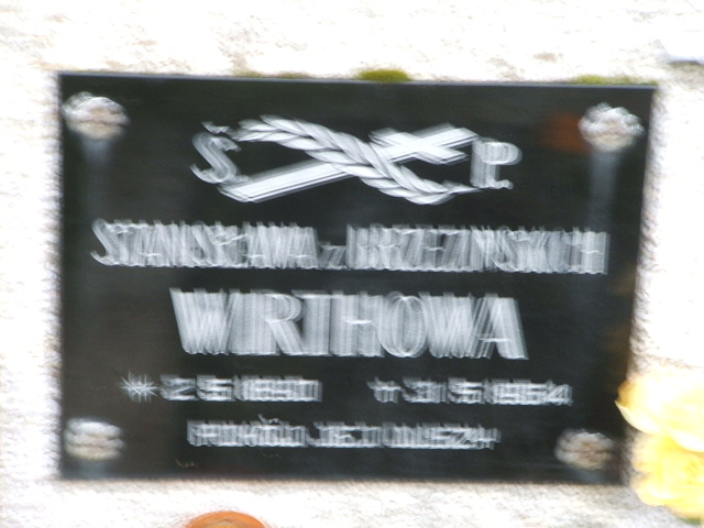 Stanisława Wirth 1890 Krosno Odrzańskie - Grobonet - Wyszukiwarka osób pochowanych