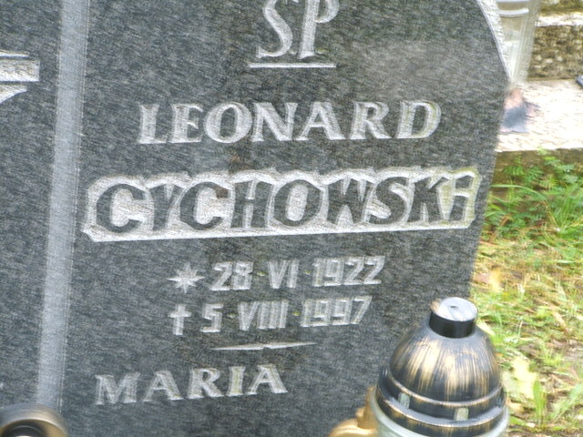 Jerzy Cychowski 1953 Krosno Odrzańskie - Grobonet - Wyszukiwarka osób pochowanych