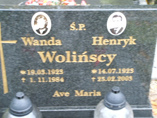 Henryk Woliński 1923 Krosno Odrzańskie - Grobonet - Wyszukiwarka osób pochowanych