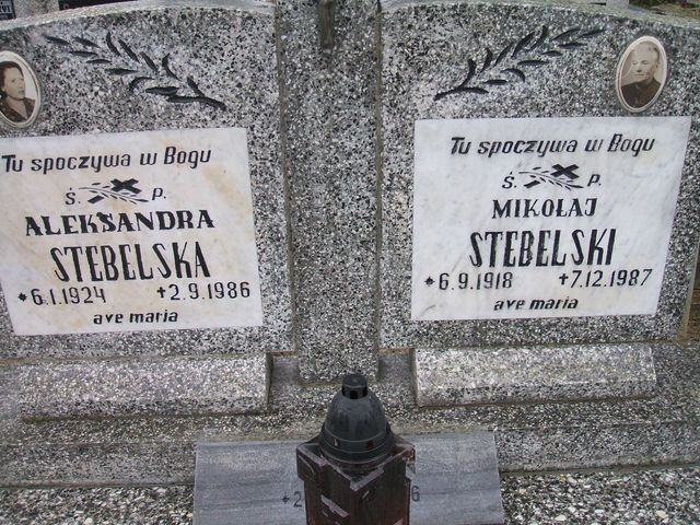 Aleksandra Stebelska 1924 Krosno Odrzańskie - Grobonet - Wyszukiwarka osób pochowanych