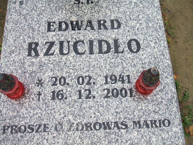 Edward Rzucidło 1941 Krosno Odrzańskie - Grobonet - Wyszukiwarka osób pochowanych