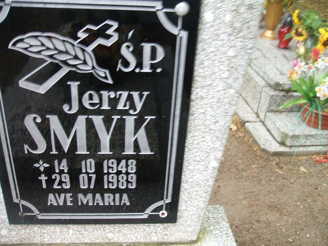 Jerzy Smyk 1948 Krosno Odrzańskie - Grobonet - Wyszukiwarka osób pochowanych