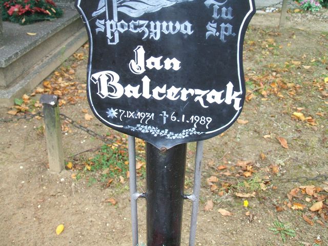 Jan Balcerzak 1931 Krosno Odrzańskie - Grobonet - Wyszukiwarka osób pochowanych