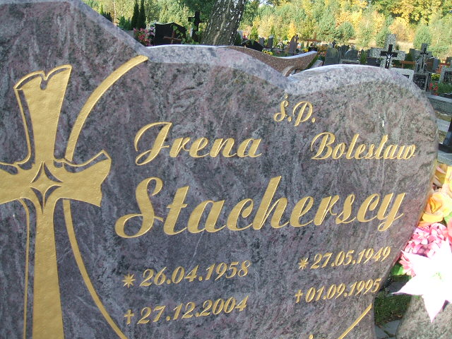 Irena Stacherska 1958 Krosno Odrzańskie - Grobonet - Wyszukiwarka osób pochowanych