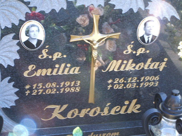 Emilia Korościk 1913 Krosno Odrzańskie - Grobonet - Wyszukiwarka osób pochowanych