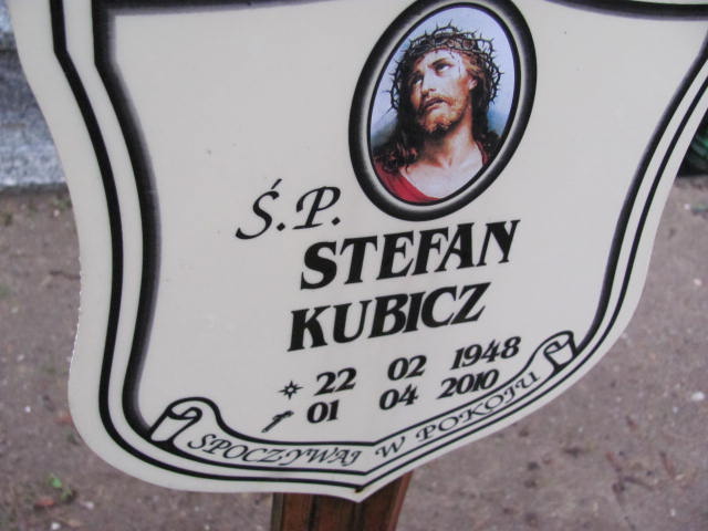 Stefan Kubicz 1948 Krosno Odrzańskie - Grobonet - Wyszukiwarka osób pochowanych