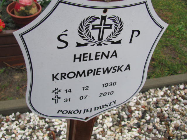 Jan Krompiewski 1928 Krosno Odrzańskie - Grobonet - Wyszukiwarka osób pochowanych