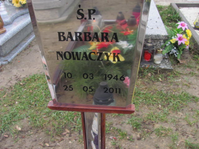 Barbara Nowaczyk 1946 Krosno Odrzańskie - Grobonet - Wyszukiwarka osób pochowanych
