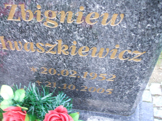Zbigniew Iwaszkiewicz 1952 Krosno Odrzańskie - Grobonet - Wyszukiwarka osób pochowanych