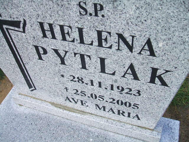 Helena Pytlak 1923 Krosno Odrzańskie - Grobonet - Wyszukiwarka osób pochowanych