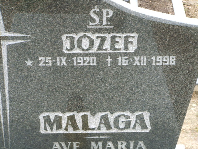 Józef Malaga 1920 Krosno Odrzańskie - Grobonet - Wyszukiwarka osób pochowanych