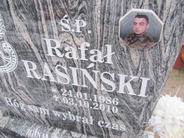 Rafał Rasiński 1986 Krosno Odrzańskie - Grobonet - Wyszukiwarka osób pochowanych