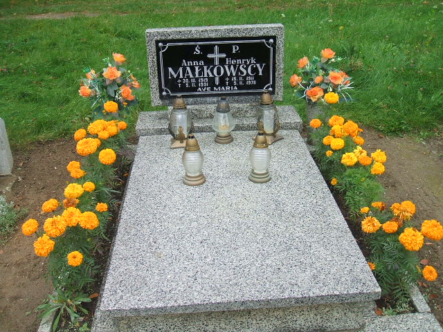 Grób Anna Małkowska