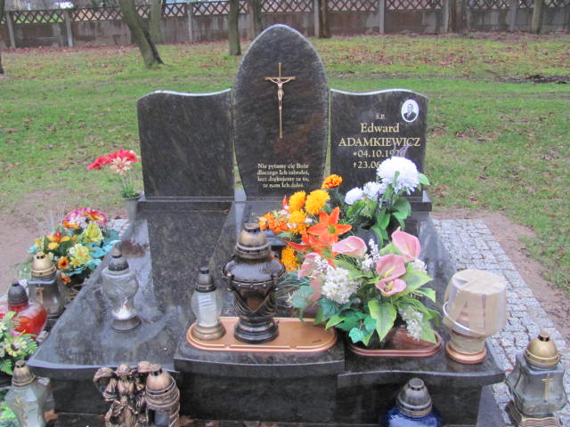 Grób Bronisława Harunek