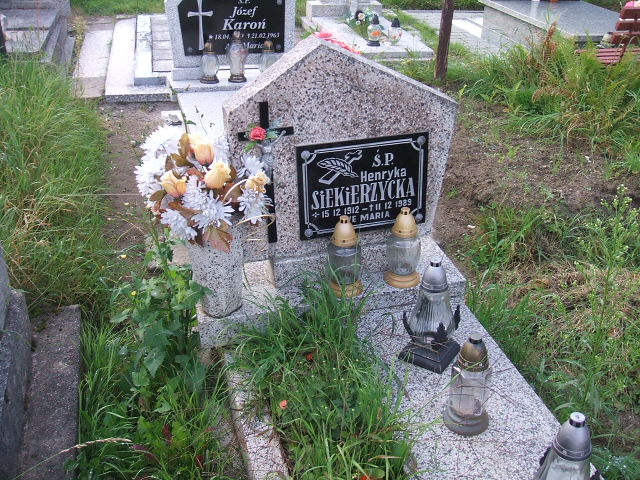 Grób Henryka Siekierzycka