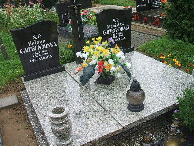 Grób Helena Grzegorska