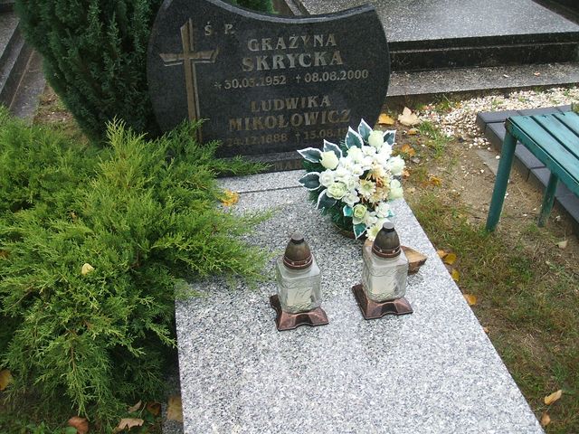 Grób Grażyna Skrycka