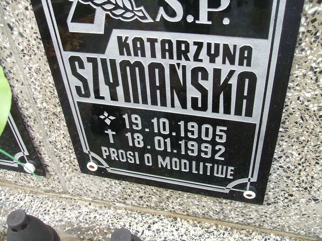 Grób Marian Szymański