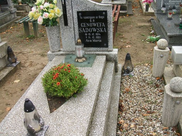 Grób Genowefa Sadowska