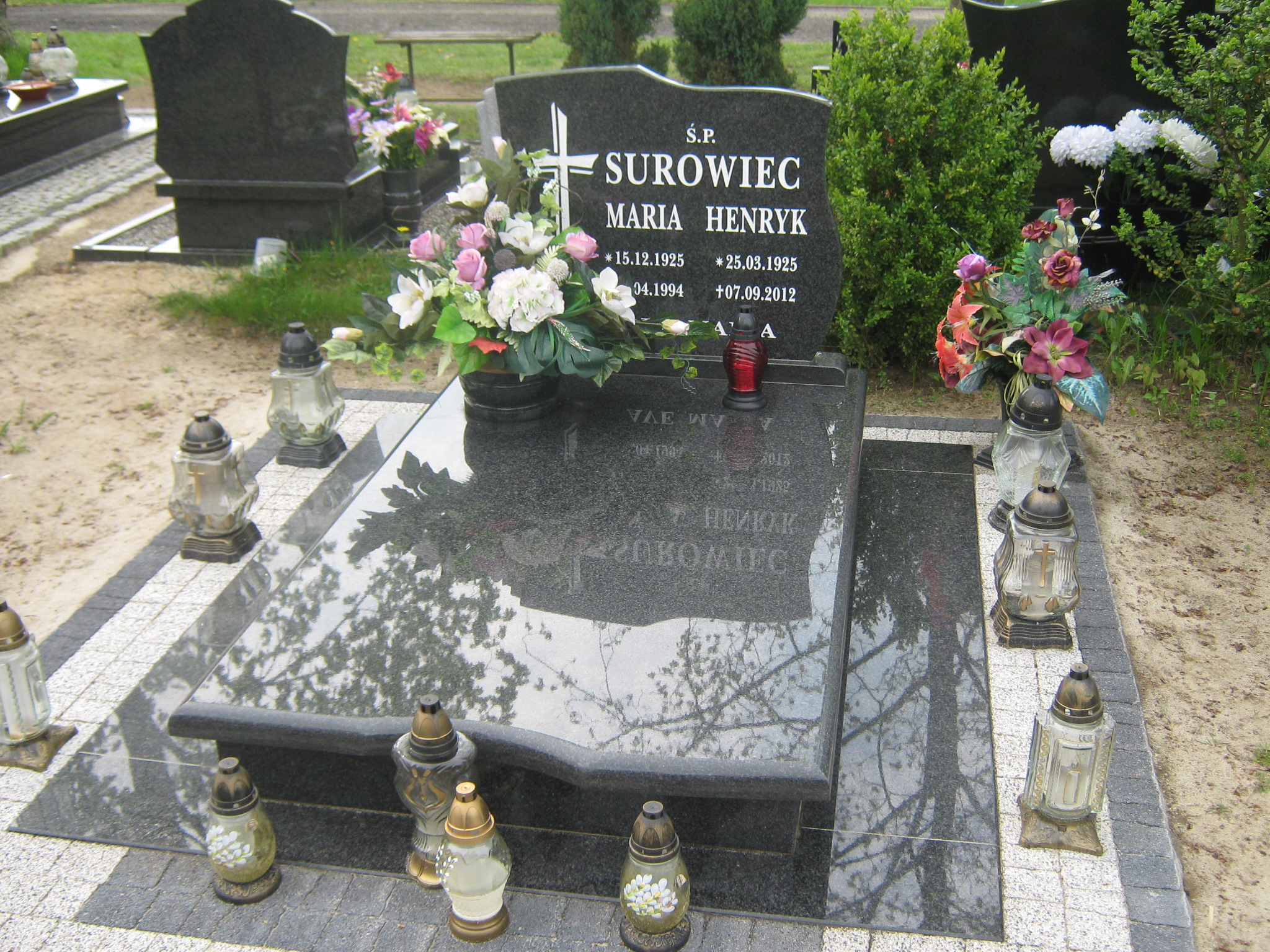 Grób Maria Surowiec